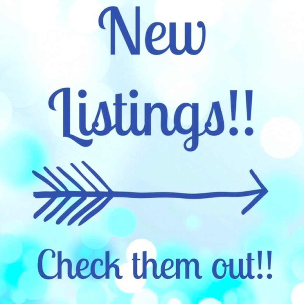 🎈🎉🛍‼️😍NEW LISTINGS!!!!😍‼️🛍🎉🎈